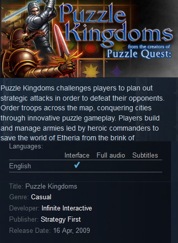 Puzzle Kingdoms Steam - Click Image to Close